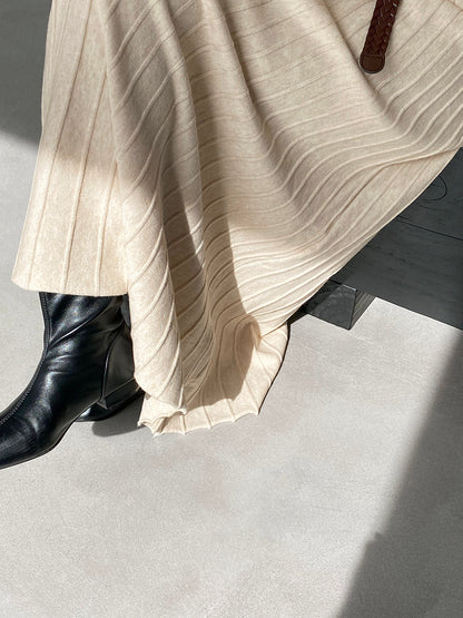 【cimz100789】實拍法式高級感收腰顯瘦針織衫＋針織長裙(分開下單）251120