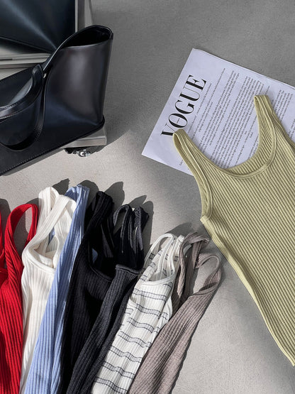 【cimzU1500】港風復古百搭王✨舒適桑蠶絲羊毛針織背心260319