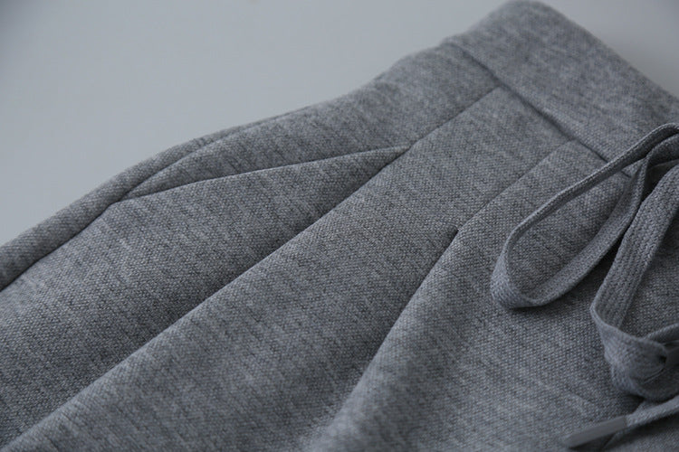 【LD11033】實拍冬季復古極簡寬鬆慵懶垂感彎刀褲251124