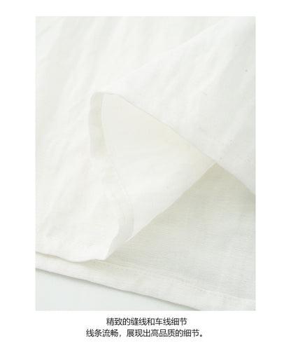 【H5373】實拍寬鬆長版T+慵懶披肩250715