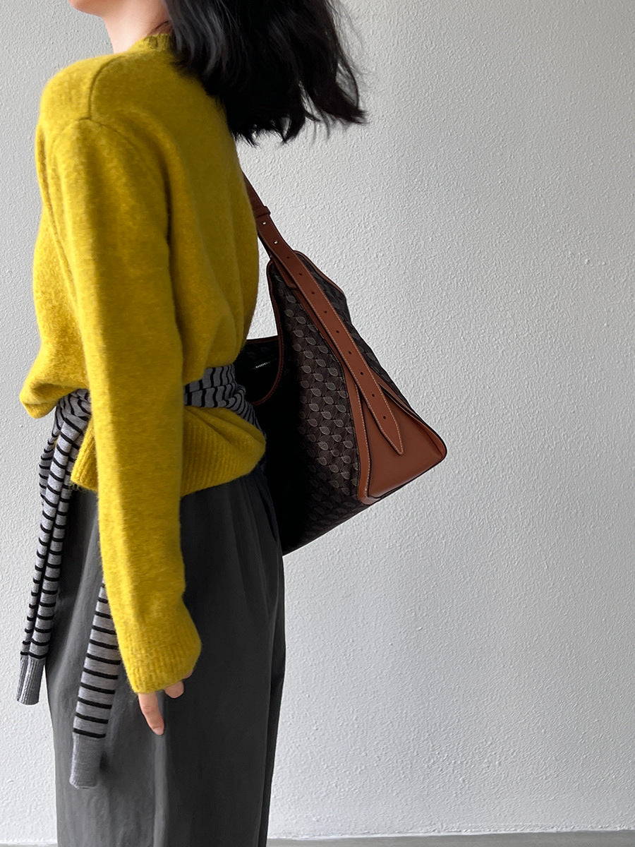 【cim5921】實拍冬季簡約保暖舒適針織毛衣（含羊毛5％）251114