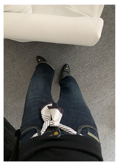 【H5483】實拍S~XL復古加厚水洗直筒牛仔褲251109