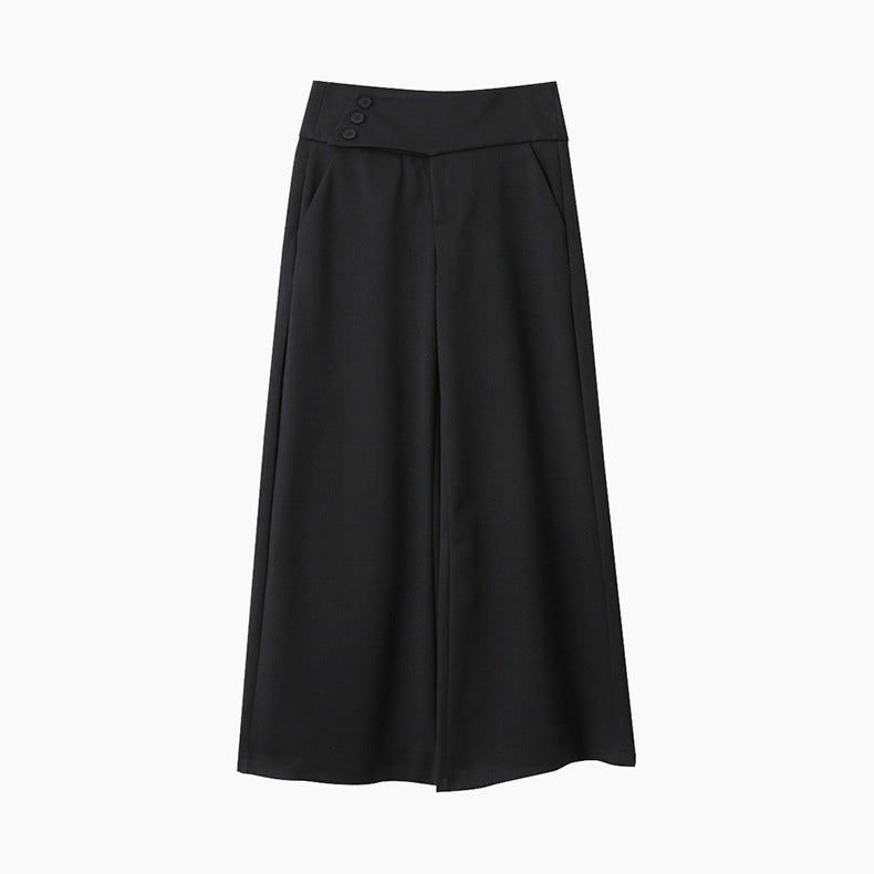 【LD11048】實拍S~XL秋冬毛呢厚款高腰直筒褲251202