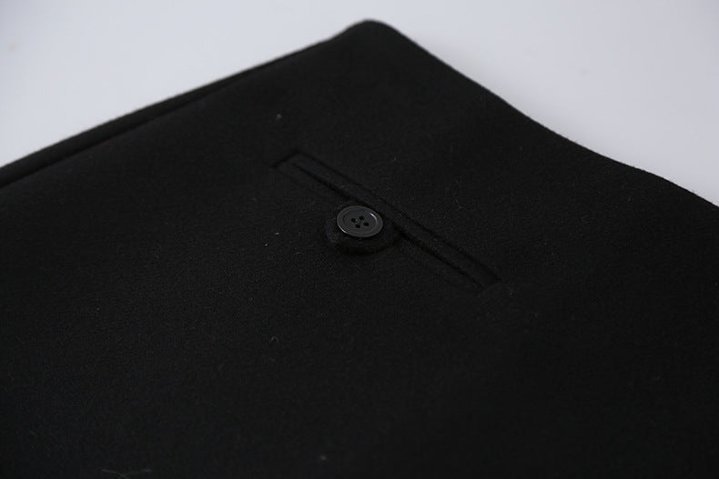 【LD11068】實拍S~XL加厚羊毛呢高腰a字短裙(羊毛10%)251209