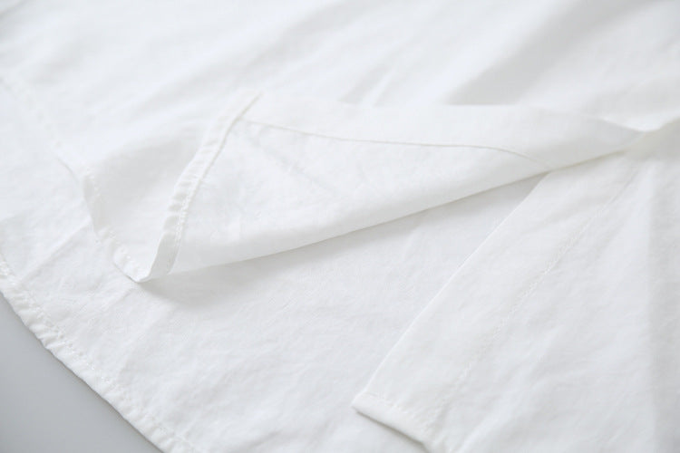 【LD2054】實拍麂皮絨感刺繡襯衫251103