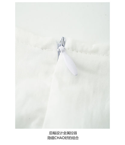 【H5205】實拍S~L夏季簡約大氣舒適高腰寬鬆休閒八分褲＋腰包250422