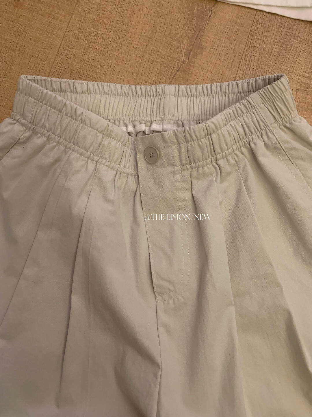 【L10713】夏日百搭神褲👖簡約遮肉顯瘦鬆緊腰A字版休閒短褲260511