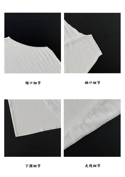 【cimz9116】韓系慵懶微性感☁️一字領寬鬆薄款防曬針織罩衫260506