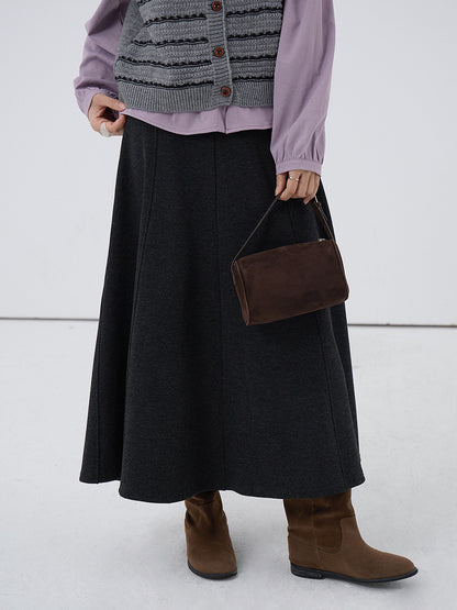 【LD3278】實拍小圓領長袖襯衫+條紋針織背心（分開下單）251103