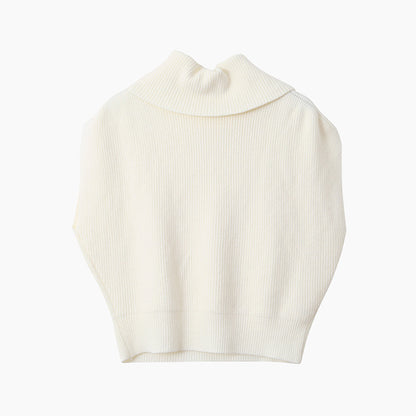 【LD11065】實拍半高領針織衫+針織背心251209