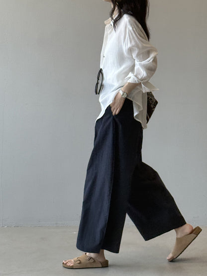 【YH2533】實拍夏季寬鬆舒適鐮刀褲250619