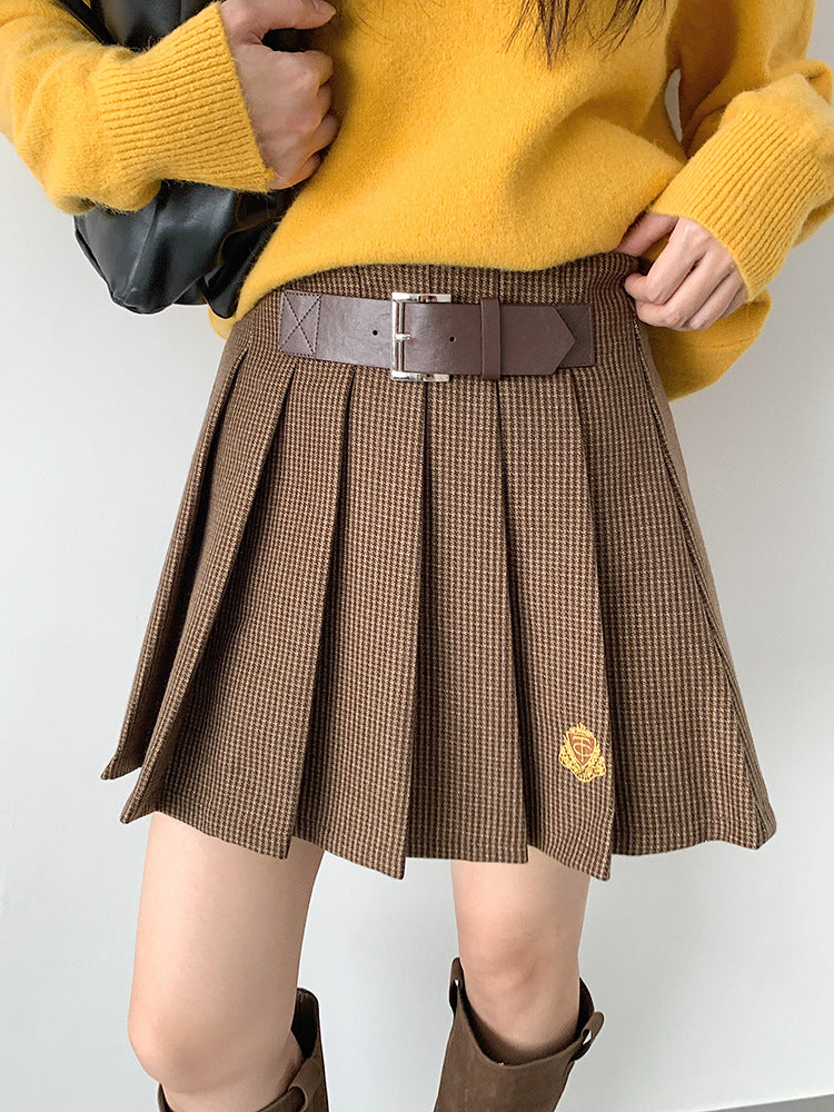 【LD3294】實拍慵懶復古立領羊駝絨針織衫251103