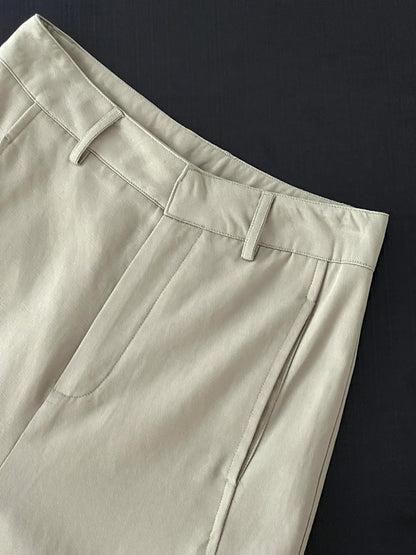 【cim1678】實拍法式高級優雅感顯瘦天絲棉直筒褲251030