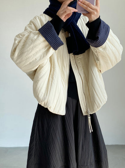 【cimz1706】實拍韓系氣質清新輕薄款棉服外套251120