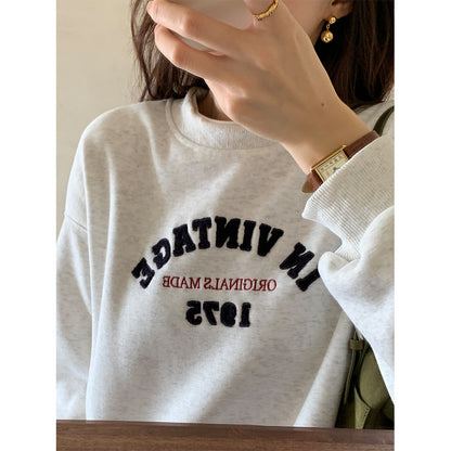 【H5507】實拍假兩件毛巾絨大版加厚衛衣251118