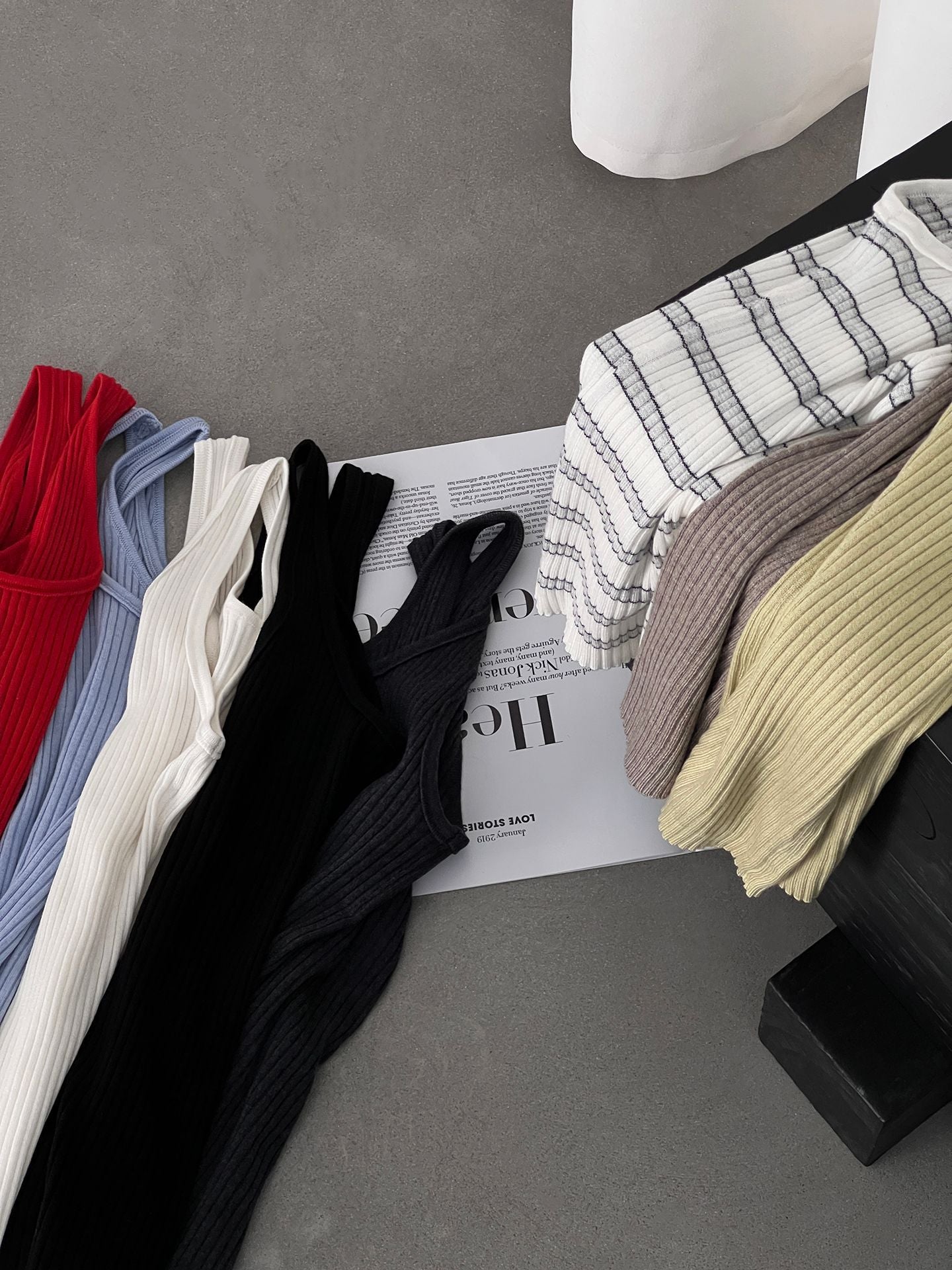 【cimzU1500】港風復古百搭王✨舒適桑蠶絲羊毛針織背心260319