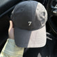 【M2916】高品質韓國街頭潮牌7刺繡棒球帽240323