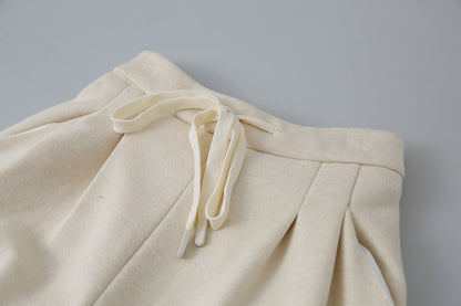 【LD11033】實拍冬季復古極簡寬鬆慵懶垂感彎刀褲251124