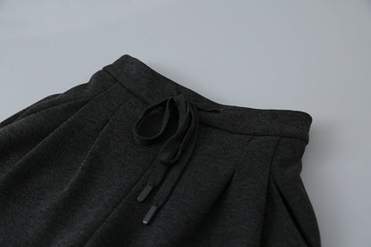 【LD11033】實拍冬季復古極簡寬鬆慵懶垂感彎刀褲251124
