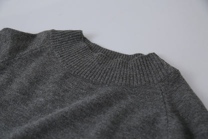 【LD11062】實拍慵懶高級感北極融針織毛衣（可拉一字肩）251209