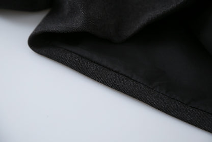 【LD11044】實拍厚款毛呢西裝短褲後鬆緊腰251202