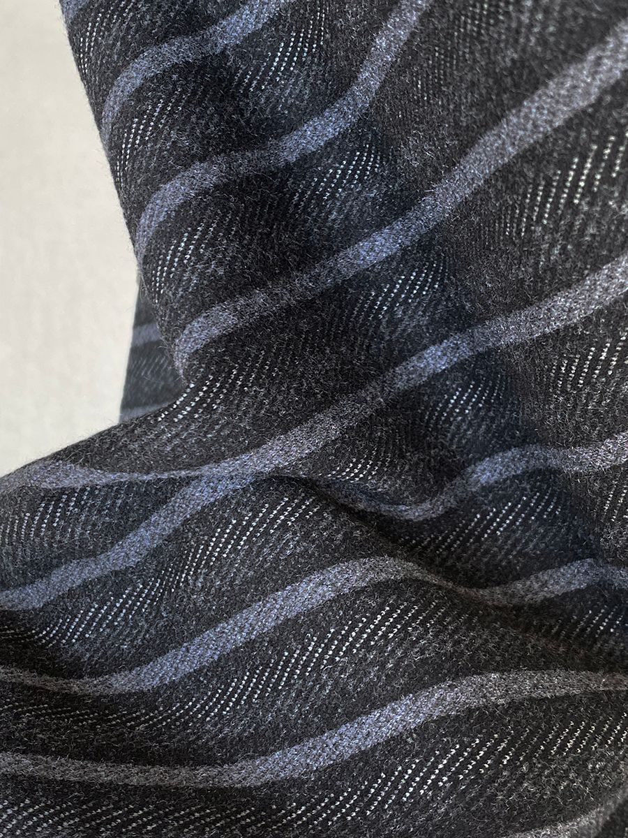 【cim2217】實拍時髦氣質斜紋高腰中長裙251030