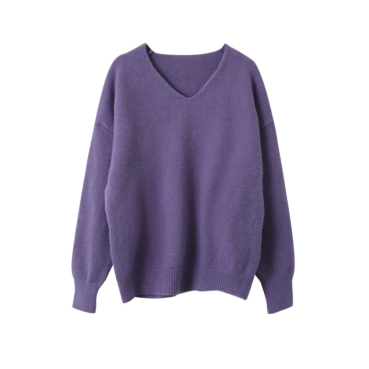 【LD3281】實拍慵懶寬鬆棉羊絨針織毛衣251103