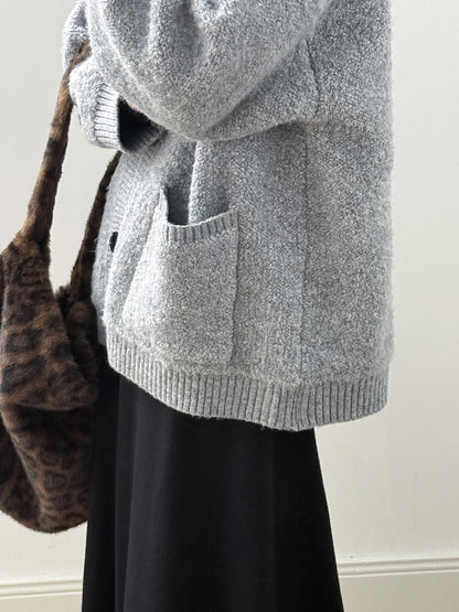 【Y237】實拍慵懶針織毛衣外套(含羊毛6%)251106