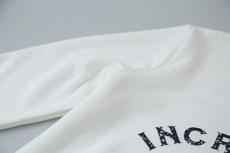 【LD3291】實拍韓國德絨小狗印花長袖T恤251103