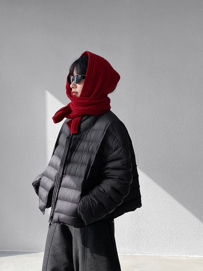 【cimz6383】實拍高領寶款排骨白鴨絨外套（白鴨絨90）251120