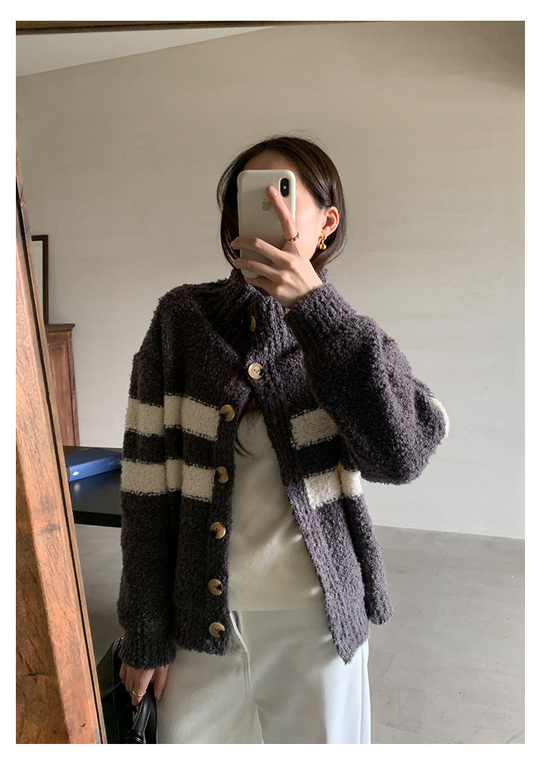 【H5503】實拍基礎純色半高領針織衫251118