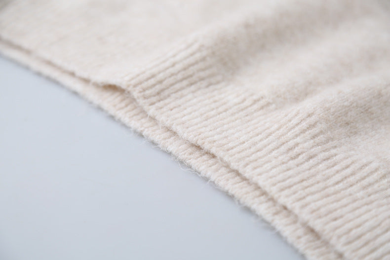 【LD11038】實拍立體小花針織衫251202