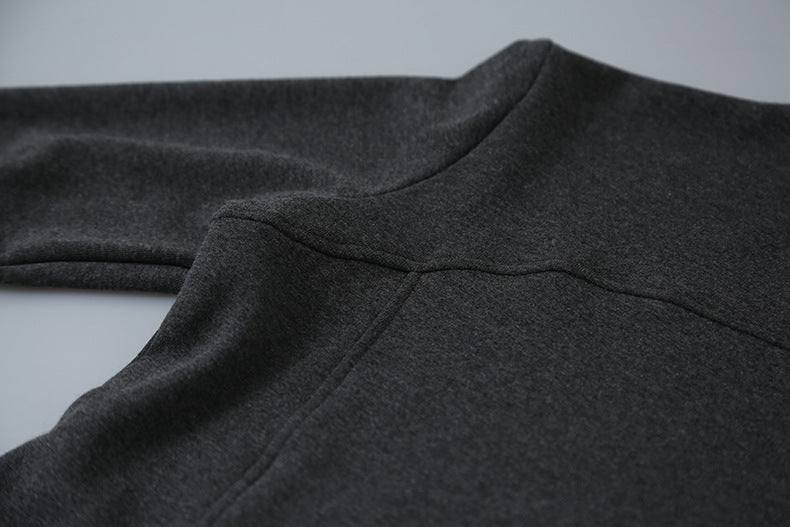 【LD11041】實拍羊绒簡約高領長袖T恤251202