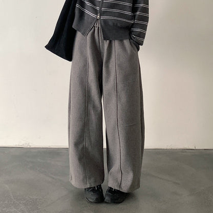 【LD11047】實拍休閒加絨加厚彎刀褲251202