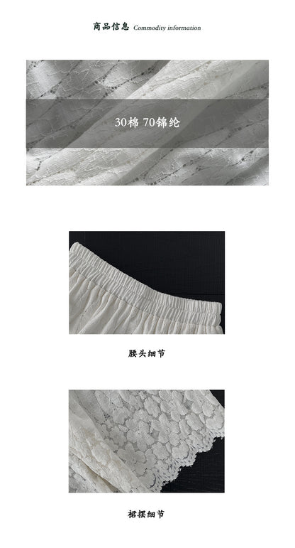 【cim6378】實拍冬日加厚蕾絲長裙251030