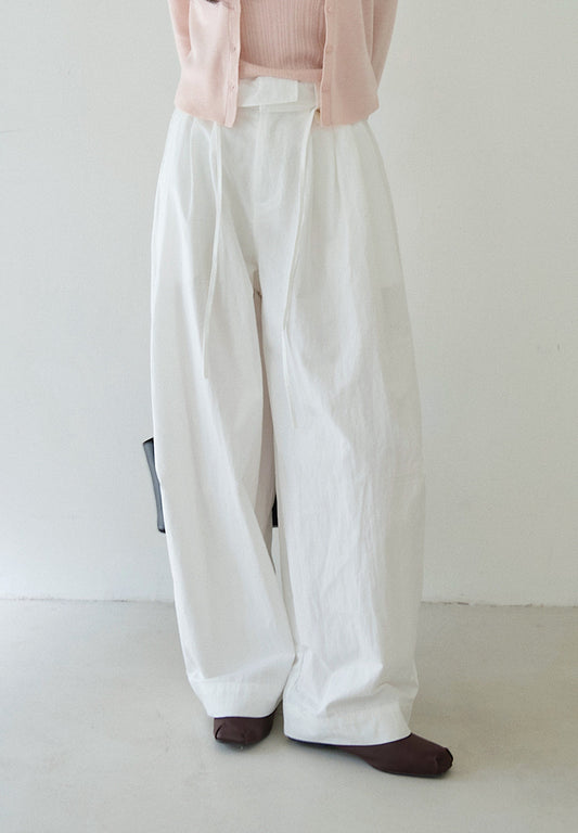 【LD11167】實拍春夏舒適高腰休閒西裝褲260309