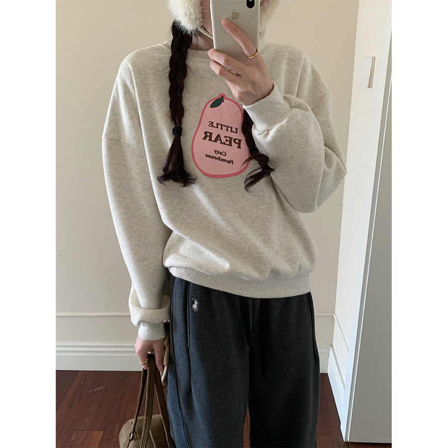 【H5515】實拍酪梨印花厚款加絨衛衣
251118