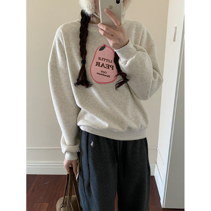 【H5515】實拍酪梨印花厚款加絨衛衣
251118