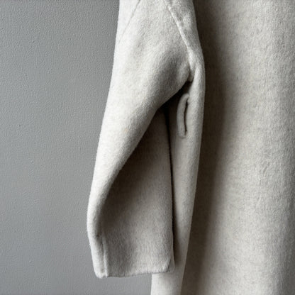 【Y25527】實拍高單質感雙面羊毛呢立領大衣（棉羊毛68%)251106