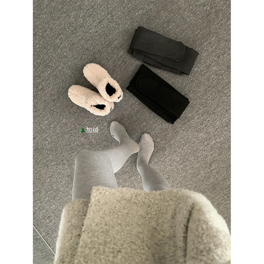 【H5504】實拍高腰收腹彈性超顯瘦連腳內搭褲一般款/加厚款251118