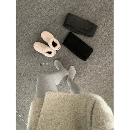 【H5504】實拍高腰收腹彈性超顯瘦連腳內搭褲一般款/加厚款251118