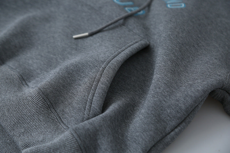 【LD11040】實拍字母印花加厚加絨連帽衞衣251202