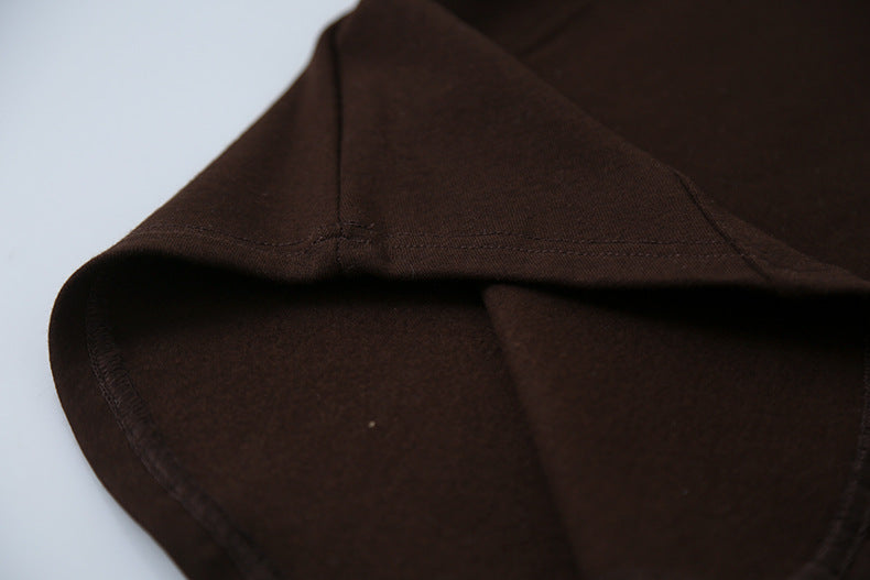 【LD11041】實拍羊绒簡約高領長袖T恤251202