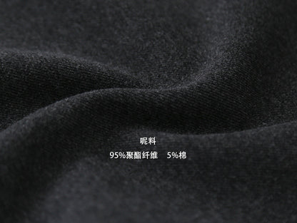 【LD11048】實拍S~XL秋冬毛呢厚款高腰直筒褲251202