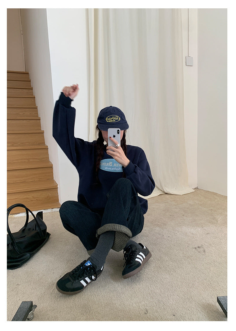 【H5483】實拍S~XL復古加厚水洗直筒牛仔褲251109