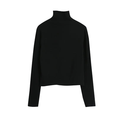 【LD11012】實拍加厚半高領6色打底長袖t恤251110