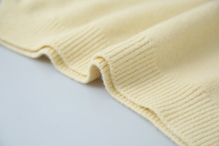 【LD3281】實拍慵懶寬鬆棉羊絨針織毛衣251103