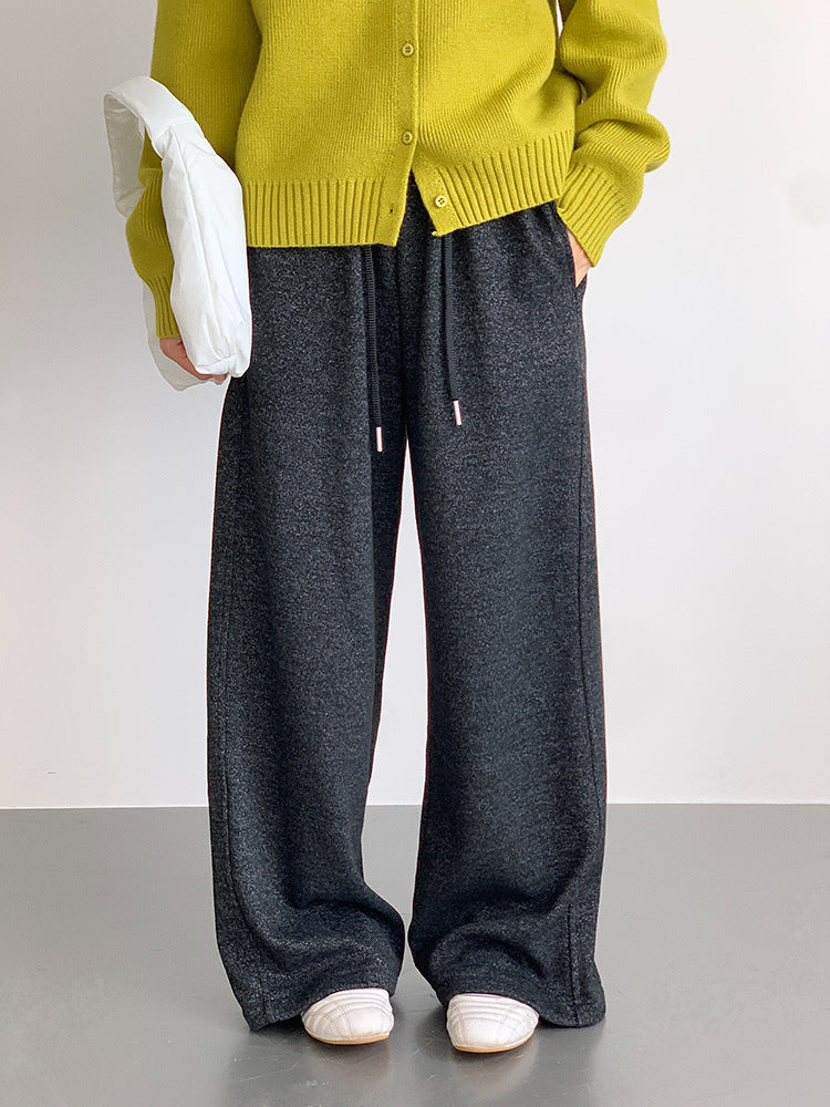 【LD11002】實拍秋冬法式設計感斜領針織毛衣外套251110