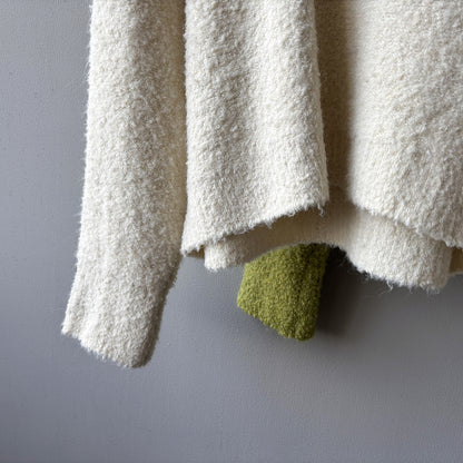 【Y2188】實拍冬季圈圈絨可愛連帽針織毛衣251106