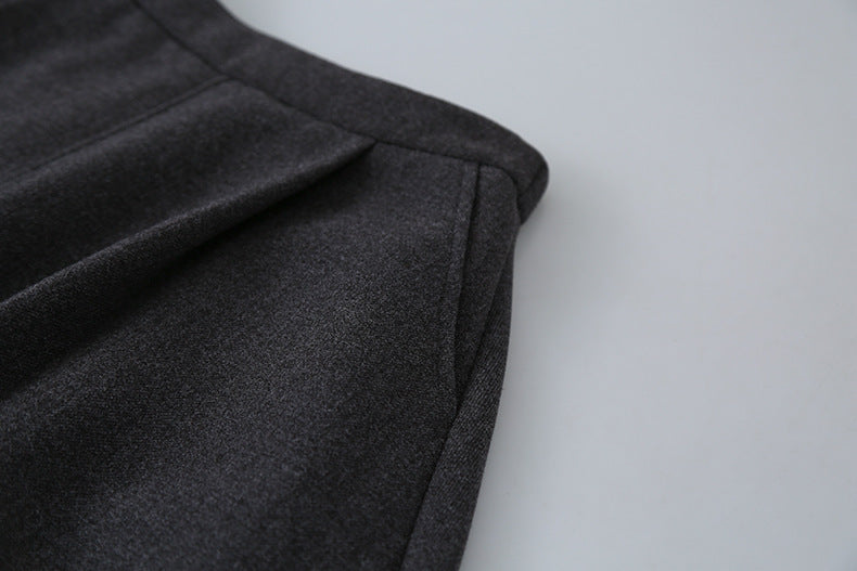 【LD11046】實拍miu感花苞毛尼a字裙251202